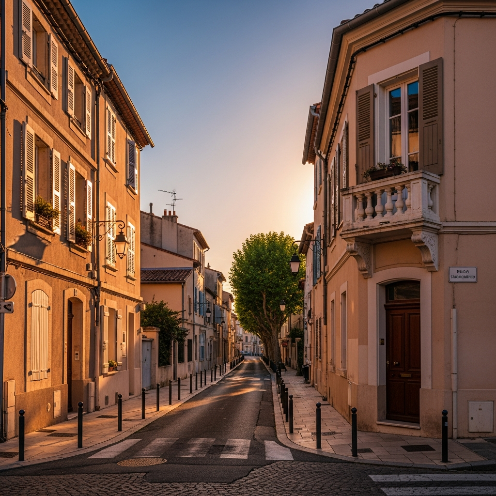 Vue de la Rue de Bellevue à L'Haÿ-les-Roses 94240 avec informations immobilières