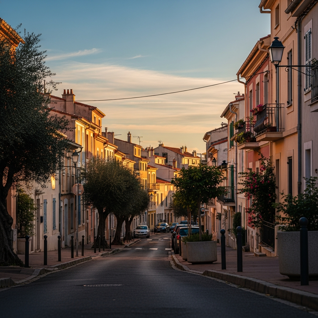 Vue immobilière de la rue de la Cosarde à L'Haÿ-les-Roses, 94240