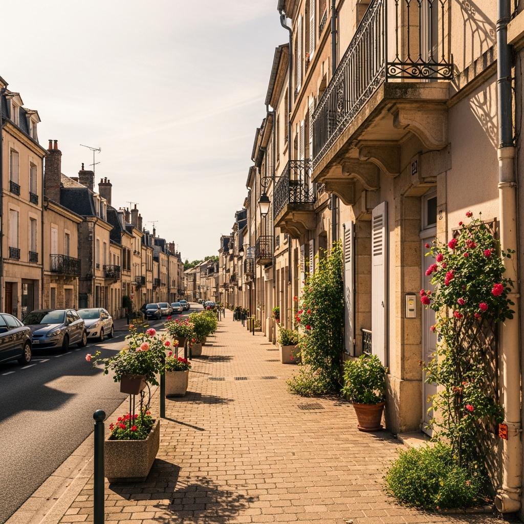 Vue immobilière de la Rue de la Reine Blanche à L'Haÿ-les-Roses 94240