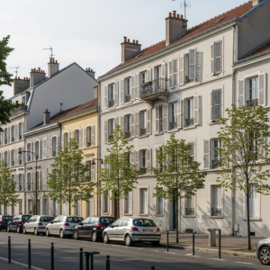 Vue de la Rue de Verdun à L'Haÿ-les-Roses avec des détails immobiliers