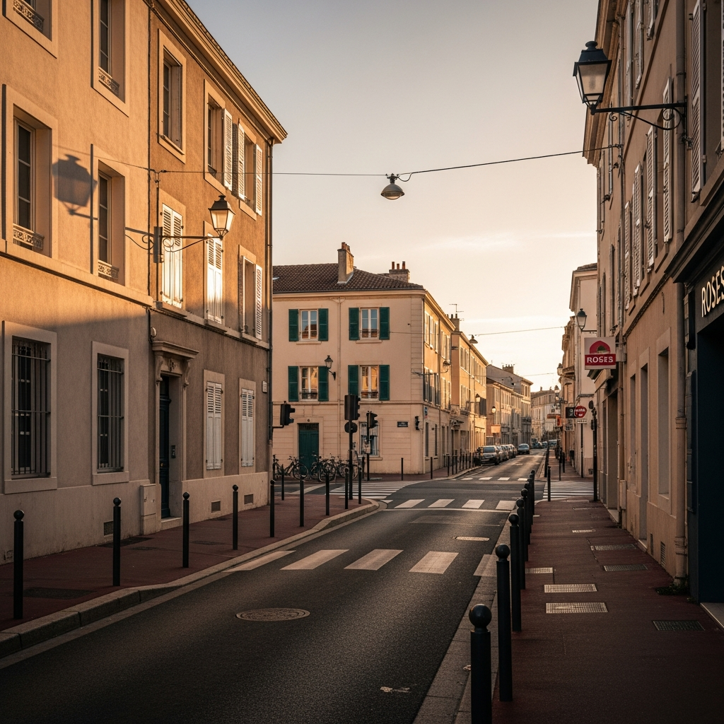 Façade d'un immeuble moderne situé rue de la Pléiade à L'Haÿ-les-Roses 94240