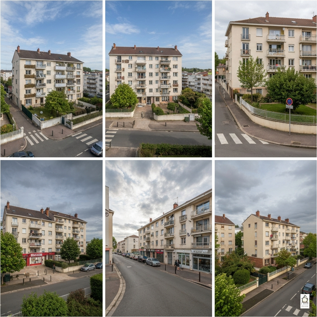 Vue de la rue des Jardins à L'Haÿ-les-Roses pour un avis de valeur