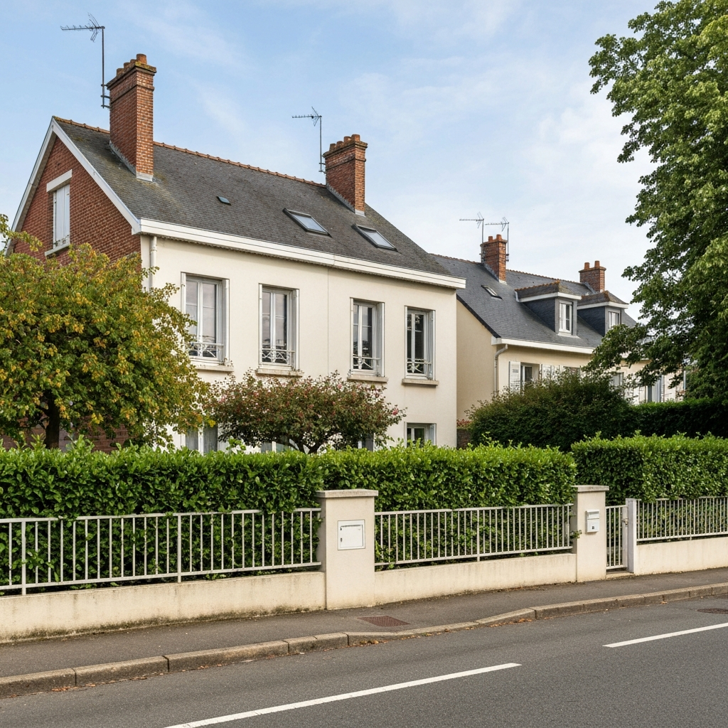 Vue de la rue du Parc à L'Haÿ-les-Roses pour un avis de valeur