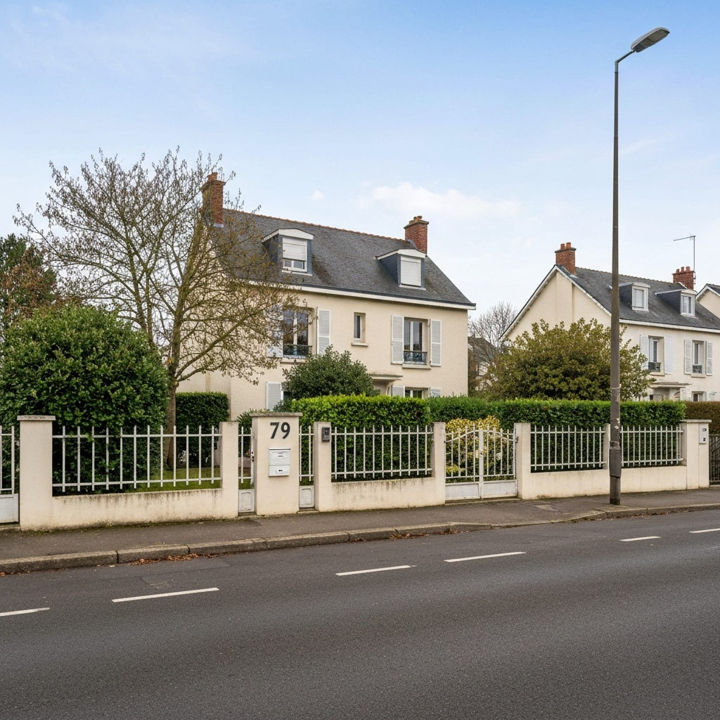 Vue de la maison à estimer située rue du Docteur Vaillant à L'Haÿ-les-Roses, 94240