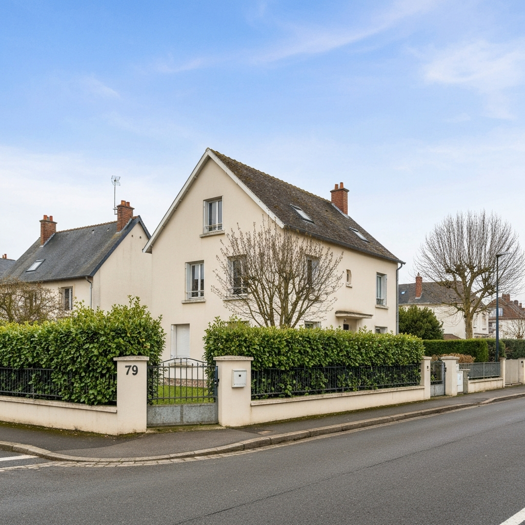 Vue extérieure d'une maison pour estimation à L'Haÿ-les-Roses, Rue du Plateau
