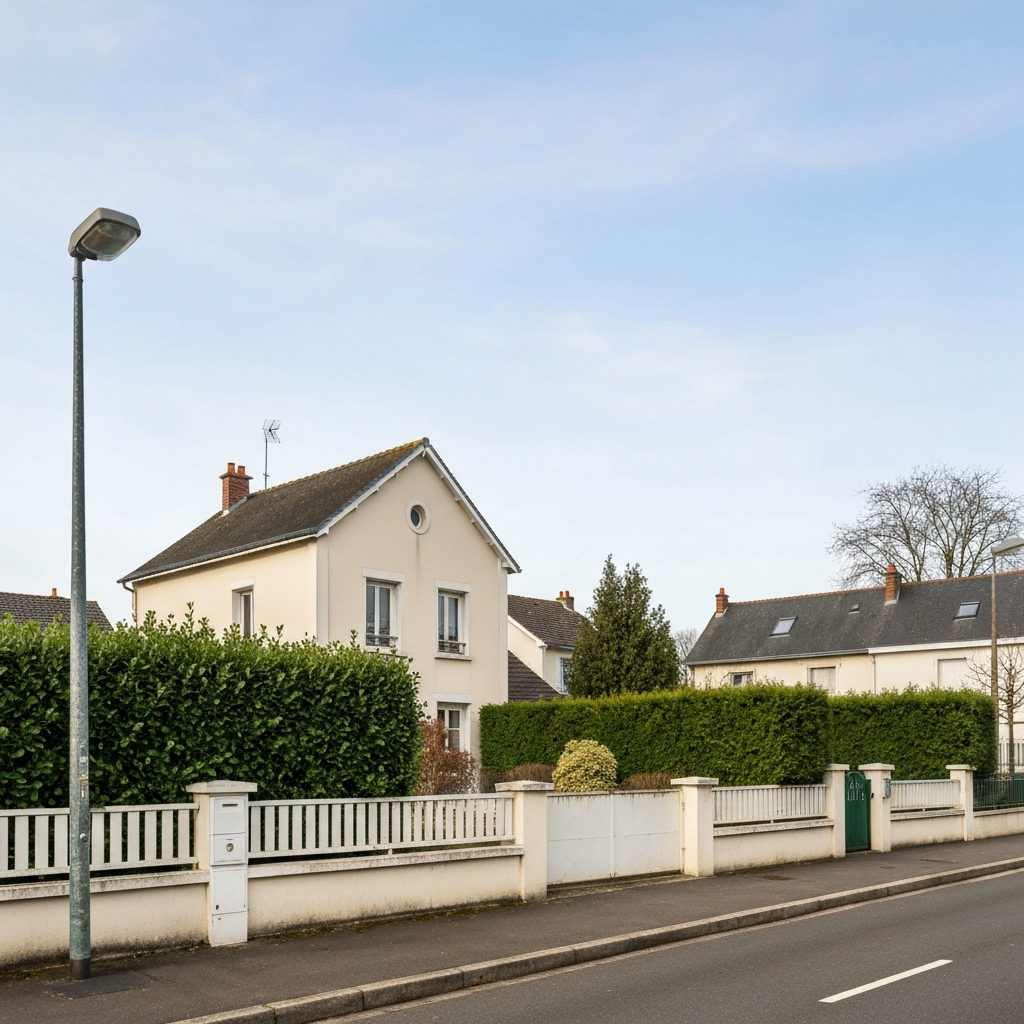 Vue de la rue du Hameau à L'Haÿ-les-Roses, 94240