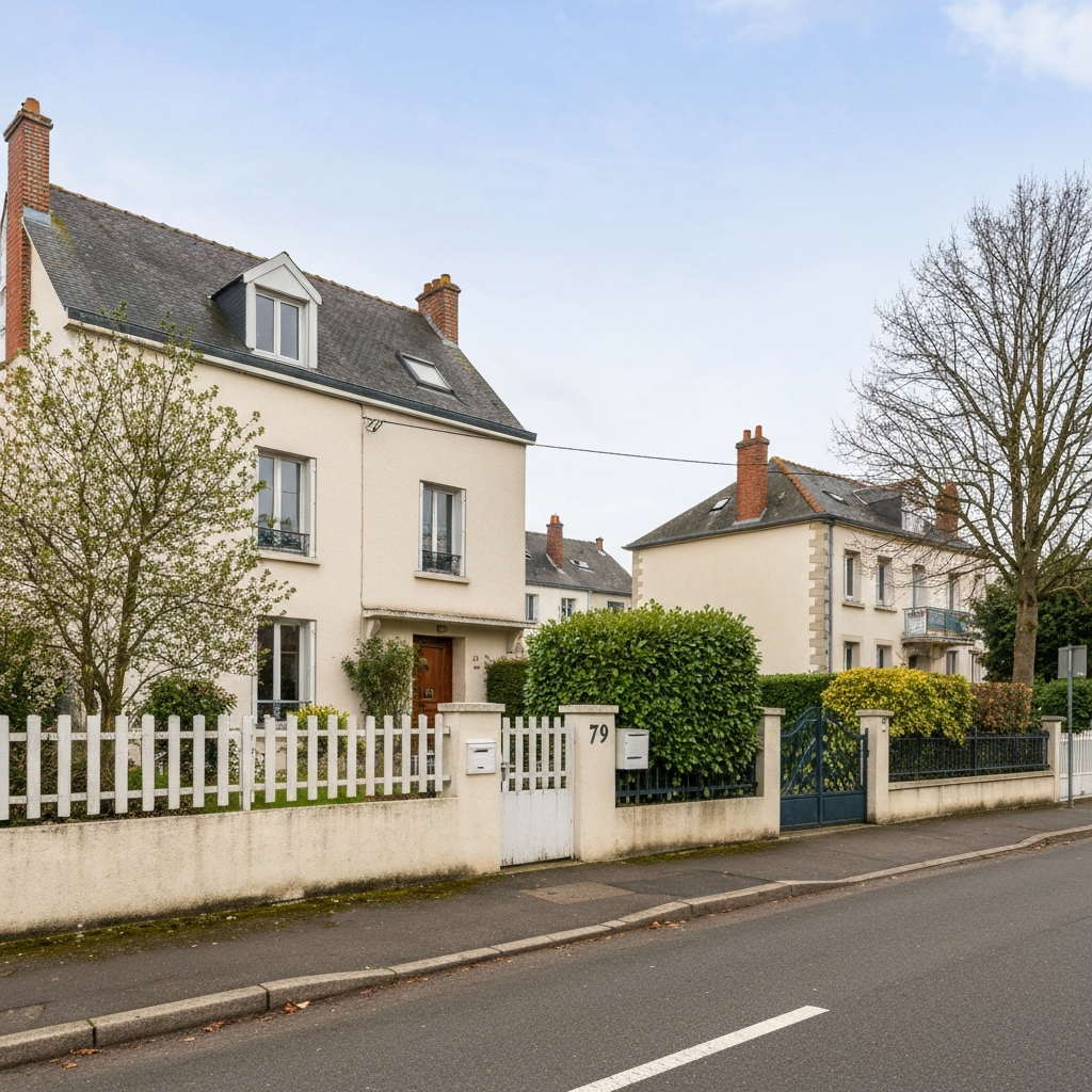 Vue de la rue du Gué à L'Haÿ-les-Roses, illustrant les tendances immobilières locales