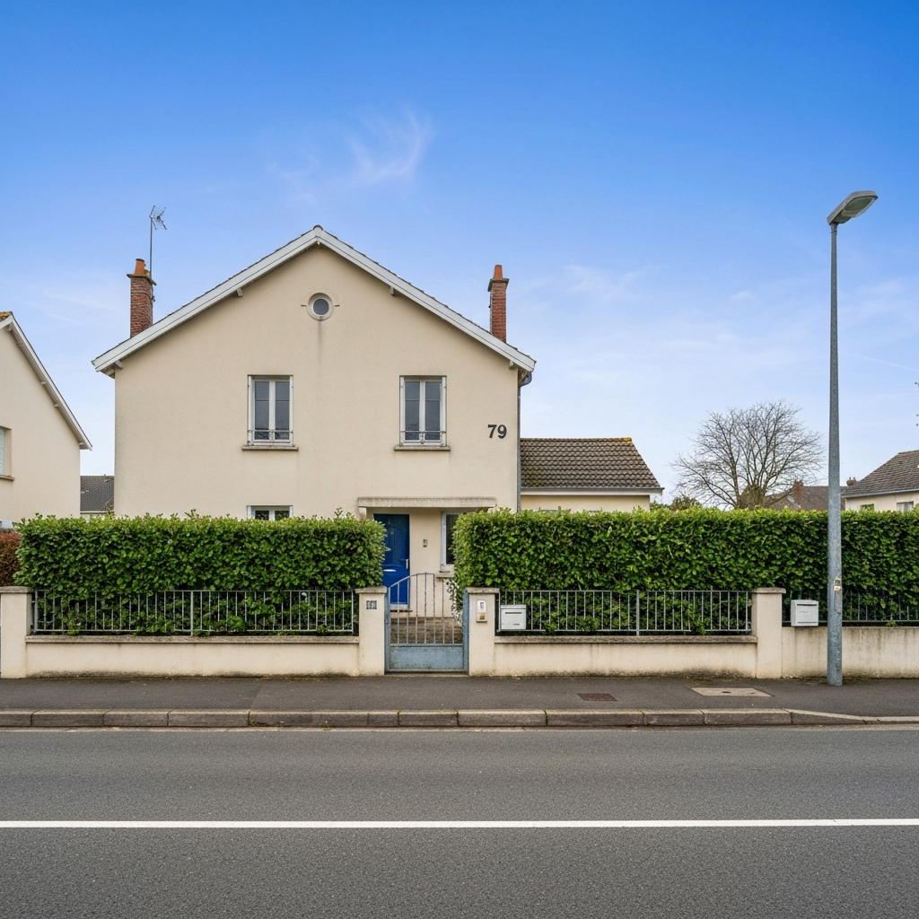 Vue de la rue Louise L Hay à Les Roses 94240 pour un avis de valeur