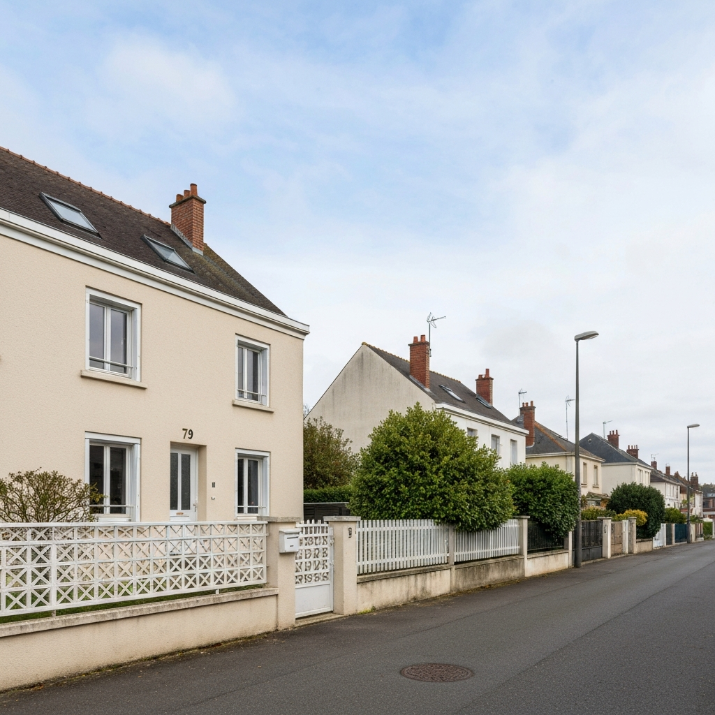 Vue de la rue Max Jacob à L'Haÿ-les-Roses 94240 pour un avis de valeur