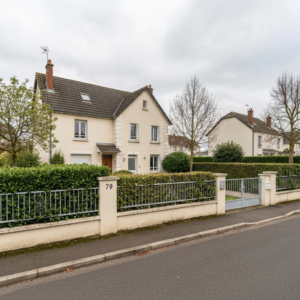 Vue de la maison pour estimation sur la rue Michel Collard à L'Haÿ-les-Roses 94240