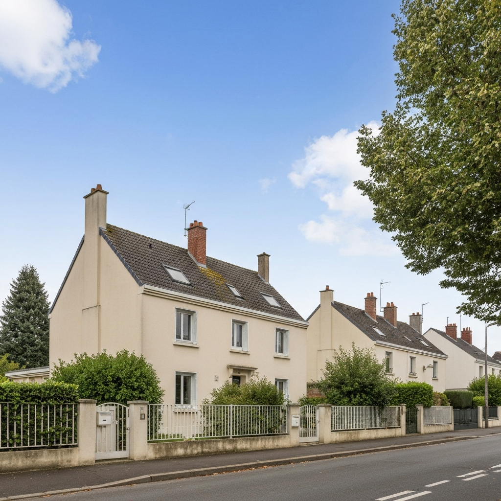 Vue de la rue Maurice Allard à L'Haÿ-les-Roses montrant les tendances immobilières