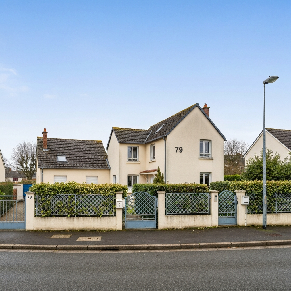 Vue de la rue Nicolas Copernic à L'Haÿ-les-Roses 94240 avec des informations immobilières