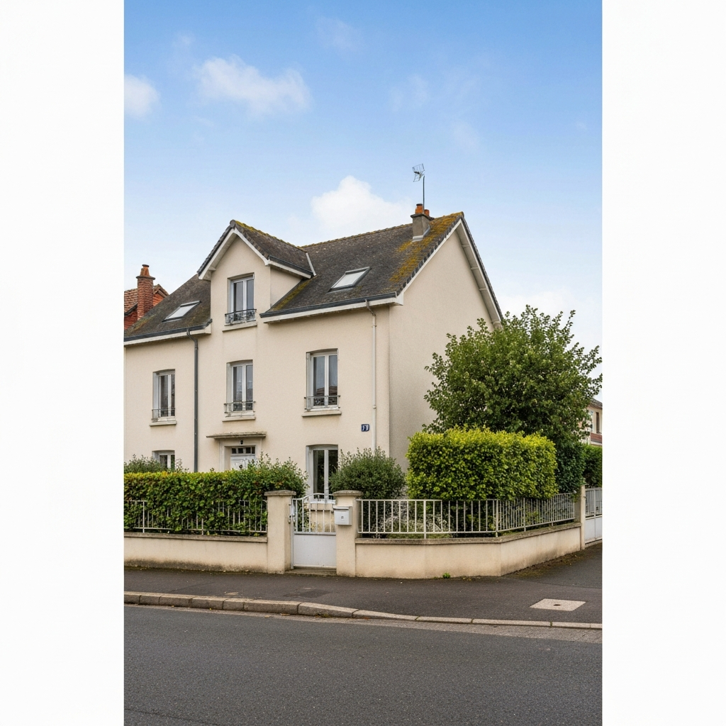 Vue de la Rue Pasteur à L'Haÿ-les-Roses, avec des détails immobiliers