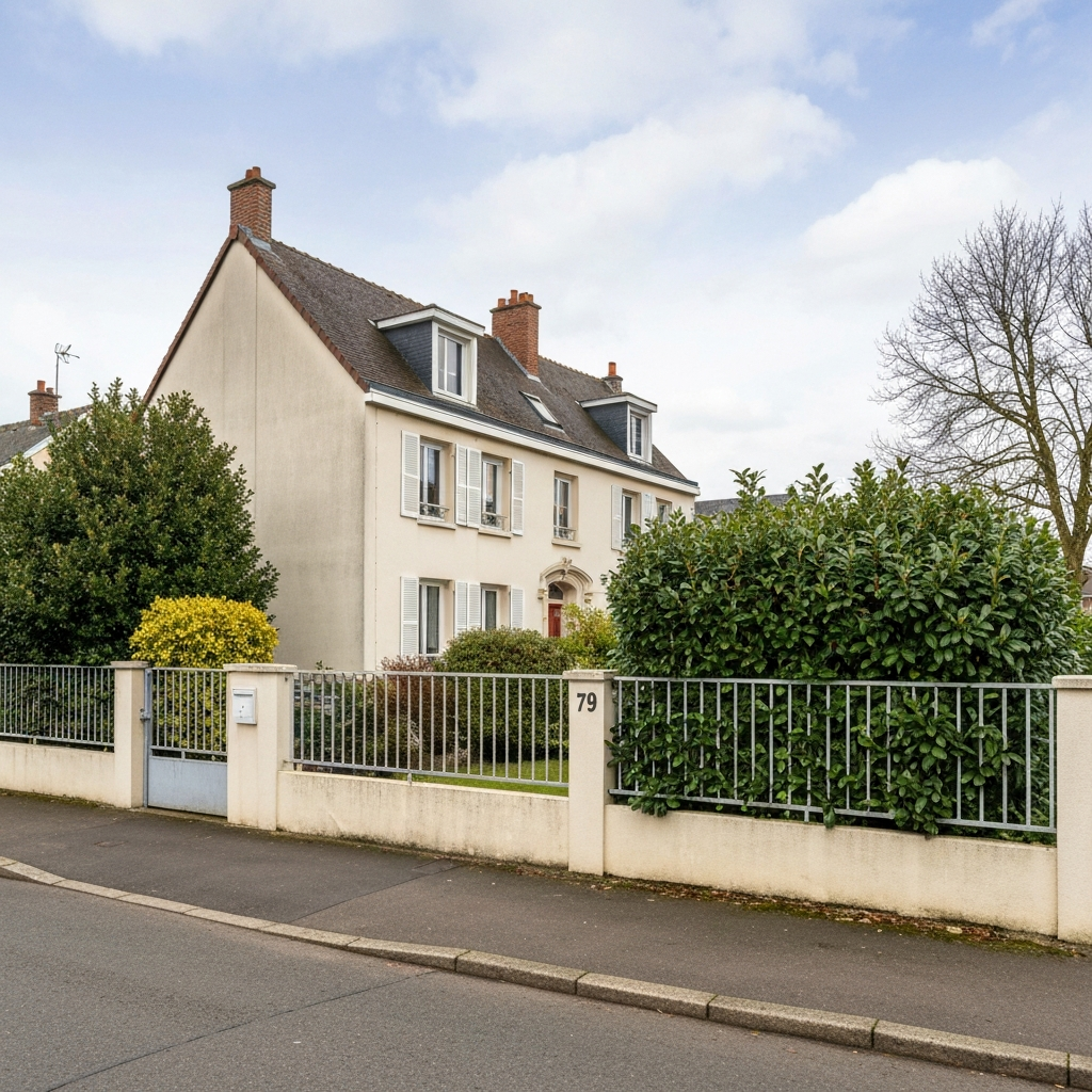 Vue de la Rue Paul Langevin à L'Haÿ-les-Roses avec estimation du prix au mètre carré