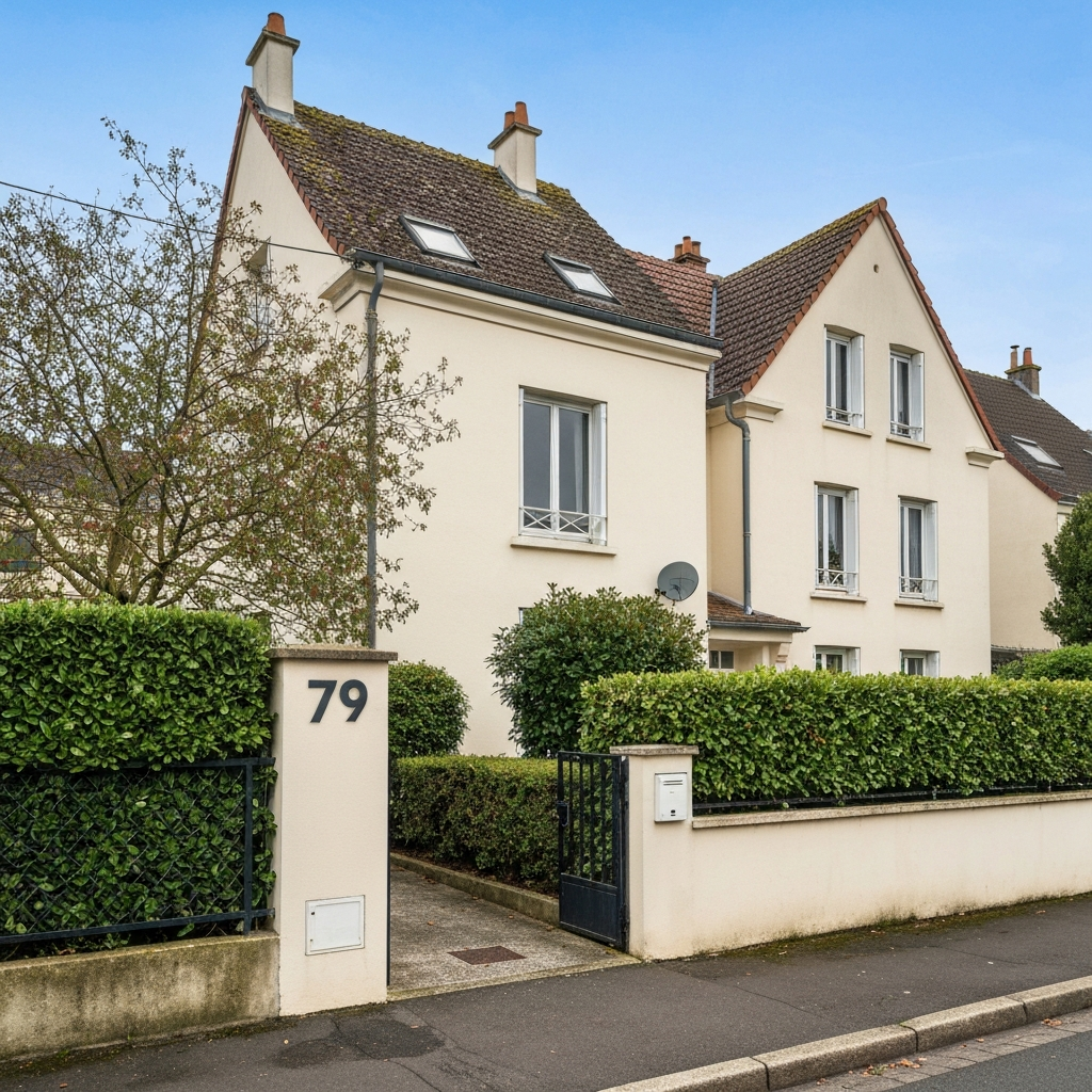 Vue de la rue Nestor Racle à L'Haÿ-les-Roses, montrant les tendances immobilières locales